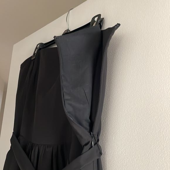 Loft Strapless Black Summer Dress. - Picture 6 of 12